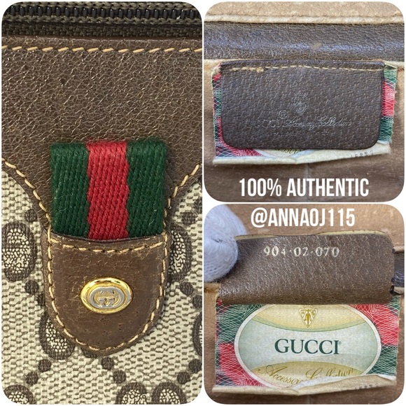 Gucci Bags Gucci Vintage Signature Binocular Crossbody Bag Poshmark